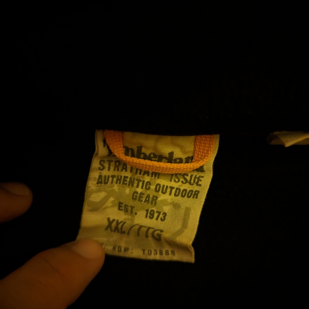 XXL Timberland Men's Black Fleece - Picture 3 of 4